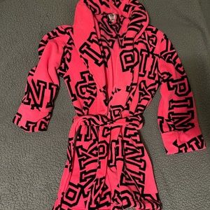 Women’s PINK robe